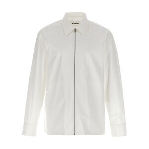 Jil Sander White Cotton Men's Blouse